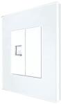 Luxion Priza Internet cu Rama din Sticla LUXION, Alb, LX-MP025G-W (LX-MP025G-W)