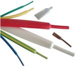 TRACON Zsugorcső, vékonyfalú, 2: 1 zsugorodás, 9, 5/4, 8mm fehér (ZS095FEH) (ZS095FEH)