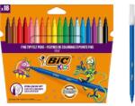 BIC Carioci lavabile Visa 2 mm 18 buc BIC Kids (BIC8886811)