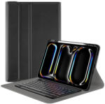 NEOGO Smart Cover Keyboard tok iPad Pro 13'' 2024, fekete