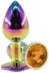 Guilty Toys Dop Anal Metalic, Large, Multicolor, Piatra Portocalie