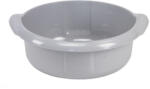 DOMOTTI Bol plastic cu maner 26cm, gri, Sara (229341) Castron