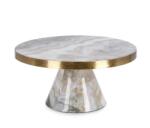 Bizzotto Set 2 platouri decorative metal Marsha 30x14 cm (0721403) Tava