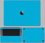  MacBook Pro 13" ( 2020, négy Thunderbolt 3 Port ) - Fényes metál világoskék hátlap fólia