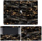  MacBook Pro 14" ( 2021 ) - Fekete-arany márvány hátlap fólia