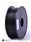 3D Filament - Filament / PLA / Fekete / 1, 75mm / 1kg (3DFILAMENT175BK) (3DFILAMENT175BK)