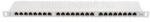 Lanberg Patch panel 24 port 0.5U 19" CAT. 6 árnyékolt, szürke (PPS6-0024-S) (PPS6-0024-S)