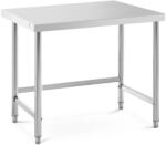 Royal Catering Rozsdamentes acél munkaasztal - ECO - 100 x 70 cm - 92 kg - Royal Catering (RCAT-100/70-PS)