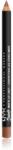 NYX Professional Makeup Suede Matte Lip Liner Matt ajakceruza árnyalat 04 Soft-Spoken 1 g