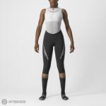 Castelli VELOCISSIMA 3 női 3/4 nadrág, fekete/ezüst (M)