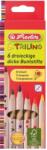 Herlitz Creioane colorate triunghiulare 1/1 Trilino 6 buc/set Herlitz HZ10103935 (10103935)