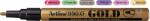 Artline Marker cu vopsea Artline 990XF, corp metalic, varf rotund 1.2mm - auriu (EK-990XF-GD) - forit