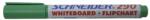 Schneider Marker Schneider Maxx 290, pentru tabla de scris+flipchart, varf rotund 2-3mm - verde (S-129004) - forit