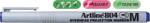 Artline Marker OHP non-permanent Artline 804, varf mediu - 1.0mm - albastru (EK-804-BL)