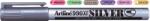 Artline Marker cu vopsea Artline 990XF, corp metalic, varf rotund 1.2mm - argintiu (EK-990XF-SV) - forit