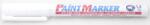 Artline Marker cu vopsea Artline 440XF, corp metalic, varf rotund 1.2mm - alb (EK-440XF-WH) - forit