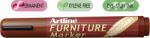 Artline Marker Artline 95, pentru mobilier din lemn (retusuri), corp plastic, varf tesit 2.0-5.0mm - mahon (EK-95-B1-MH)