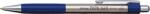 PENAC Pix metalic Penac Pepe, rubber grip, 0.7mm, accesorii negre - scriere albastra (P-BB0502-06) - forit