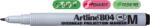 Artline Marker OHP non-permanent Artline 804, varf mediu - 1.0mm - negru (EK-804-BK)
