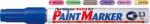 Artline Marker cu vopsea Artline 400XF, corp metalic, varf rotund 2.3mm - albastru (EK-400XF-BL) - forit