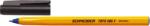 Schneider Pix Schneider Tops 505F, unica folosinta, varf fin, corp orange - scriere albastra (S-150503) - forit