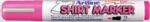 Artline T-Shirt marker Artline, corp plastic, varf rotund 2.0mm - roz fluorescent (EKT-2-FPK) - forit