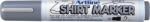 Artline T-Shirt marker ARTLINE, corp plastic, varf rotund 2.0mm - gri (EKT-2-GY) - forit