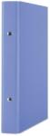 DONAU Caiet mecanic A5, plastifiat PP, 2 inele - D20mm, DONAU - albastru (DN-3718001PL-10) - forit