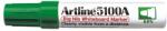 Artline Marker pentru tabla de scris ARTLINE 5100A, corp metalic, varf rotund 5.0mm - verde (EK-5100A-GR)