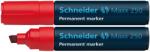 Schneider Permanent marker Schneider Maxx 250, varf tesit 2+7mm - rosu (S-125002) - forit