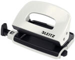 Leitz Perforator LEITZ Mini 5060, 10 coli - alb perla (L-50601001) - forit