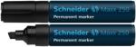 Schneider Permanent marker Schneider Maxx 250, varf tesit 2+7mm - negru (S-125001) - forit