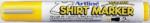 Artline T-Shirt marker Artline, corp plastic, varf rotund 2.0mm - galben (EKT-2-YE) - forit