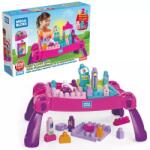 Mattel Mega Bloks: Lányos építő játékasztal (FFG22) - jatekbolt