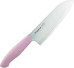TOJIRO Кухненски нож Santoku Wisteria розов цвят | www. vvmstore. com (FC-681)