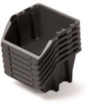 Prosperplast Cutii plastic 214x198x238mm Black 6buc