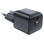 ACEFAST A73 Mini Hálózati Töltő GaN 20W - USB-C - Fekete (A73)