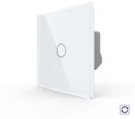 Livolo Intrerupator Simplu cu Revenire Contact Uscat cu Touch LIVOLO - Serie Noua, Alb, VL-FC1NB-2G-2W (VL-FC1NB-2G-2W)