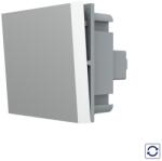 Livolo Modul Intrerupator Simplu Mecanic, 2 Module cu revenire LIVOLO - Serie Noua, Gri, C7-VL-FCMH-2IP (C7-VL-FCMH-2IP)