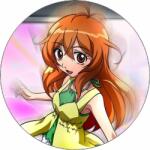 Pictu Hap Bakugan Alice ehető papír 19, 5 cm - Pictu Hap (pic9001486_kruh)