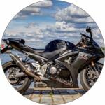 Pictu Hap Ehető papír Suzuki GSX-R 19, 5 cm - Pictu Hap (pic9001569_kruh)