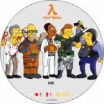 Pictu Hap Ehető papír Simpson család, mint Half-life karakterek 19, 5 cm - Pictu Hap (pic9001388_kruh)