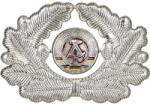 Surplus Militar Emblema Militara VOLKSPOLIZEI Coifura Argintie RDG - Surplus Militar