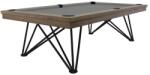 RASSON Biliárdasztal / étkezőasztal, Dauphine, ezüst tölgy, 7 ft. Club Cloth gray (55.130.07.1.1)