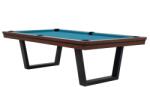 RASSON Biliárdasztal / Étkezőasztal, Rasson Madrid, diófa, 7 ft. Club Cloth electric blue (55.144.07.1.3)