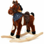 Baby Mix Calut balansoar din plus Baby Mix Arthur cu efecte de miscare a gurii, melodie de cowboy si efect de galop (46440) Balansoar calut