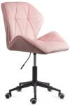 CHAIRS-ON Scaune de birou din catifea OFF 643 roz