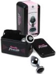 Secret Play Plug Anal metal Negru S - etaboo