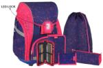 Compatible Geanta de scoala - set 6 piese, PRO LIGHT PREMIUM Pegasus, LED