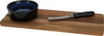 Excellent Houseware Set servire 3 piese Excellent Houseware, ceramica bambus, 30x12x1.2 cm, albastru (KO-278000720A) Serviciu de masa